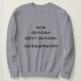 Großes Oma Sweatshirt