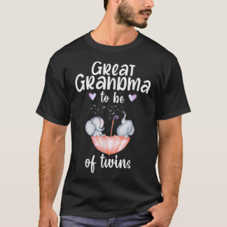 Großes Oma, um von Zehn Baby Dusche Elefant T-Shirt