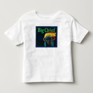 Großes orange HauptsächlichlabelOntario, CA Kleinkind T-shirt