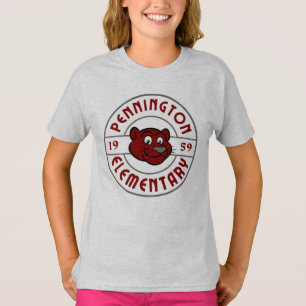 Grosses Pennington Art Deco-Logo T-Shirt