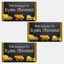 Großes Personalisiertes Schulangebot Etiketten