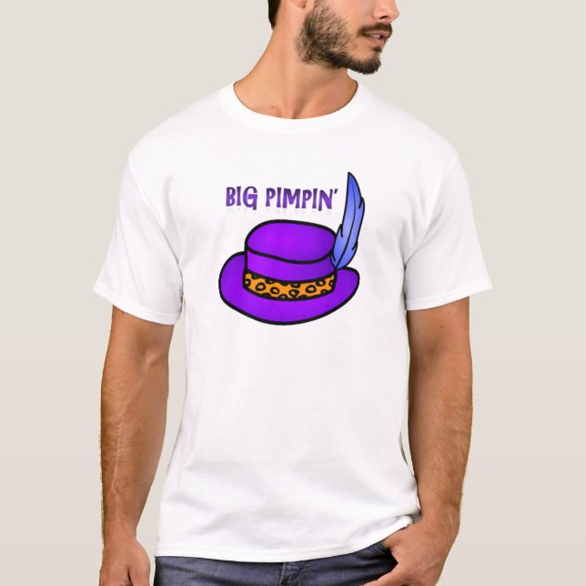 Großes Pimpin T-Shirt (Vorderseite)