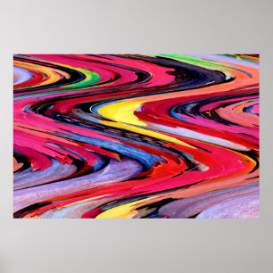 Grosses Poster 24 x 36 in Mutation Colors - Fall D