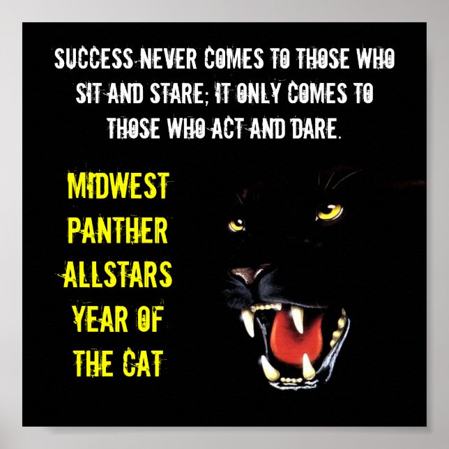 Großes Poster - Erfolg (Vorne)