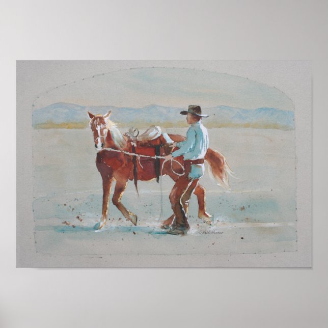 'Großes Potenzial' Fine Art Poster (Vorne)