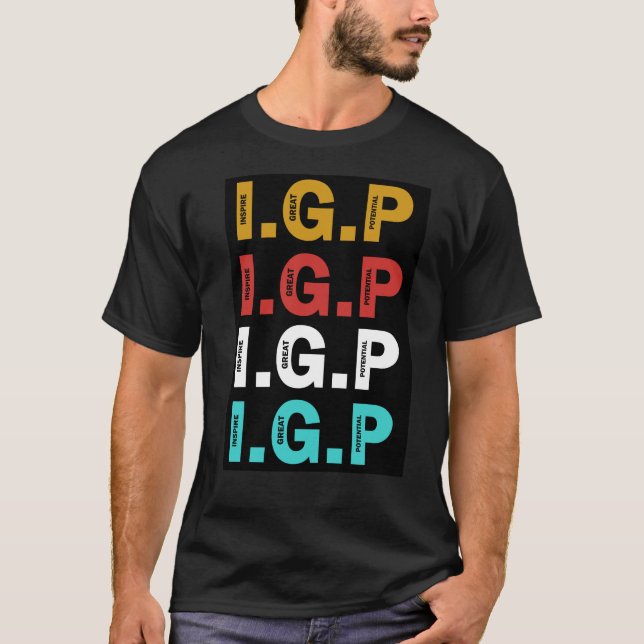 Großes Potenzial (IGP) Inspiriert - Combo T-Shirt (Vorderseite)