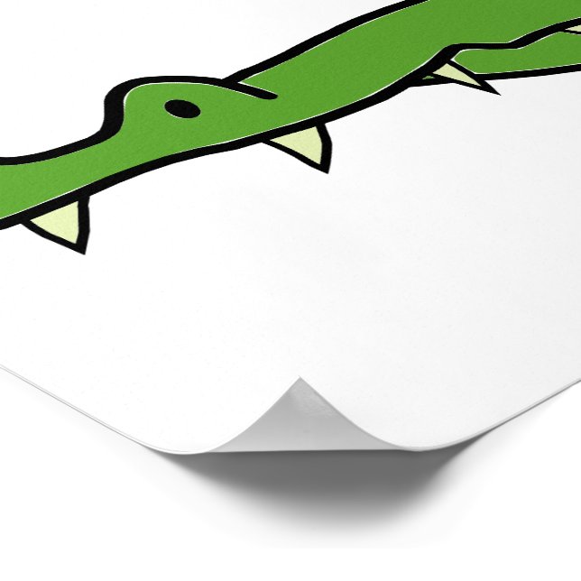 Großes Premium-gedrucktes High-End-Crock-Poster Poster (Ecke)