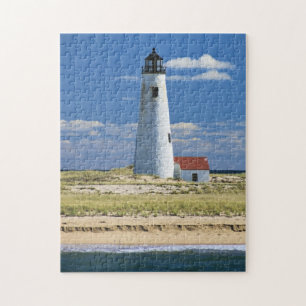 Großes Punkt-Leuchtturm Nantucket MA Puzzle