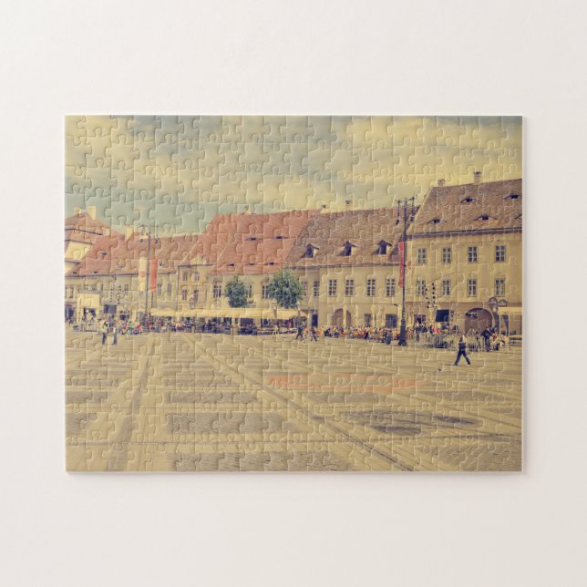 Großes Quadrat, Sibiu Puzzle (Horizontal)
