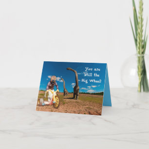 "Großes Rad-" Geburtstag Karte