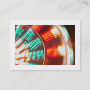 Großes Rad, Mini-Foto Visitenkarte