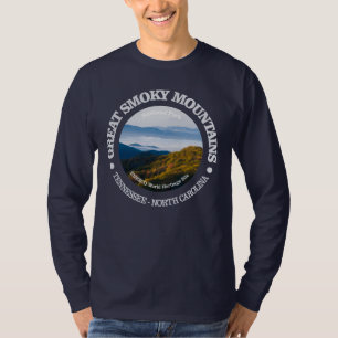 Großes rauchiges Mouintains T-Shirt