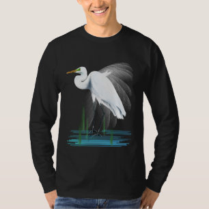 Großes Reiher-Shirt T-Shirt
