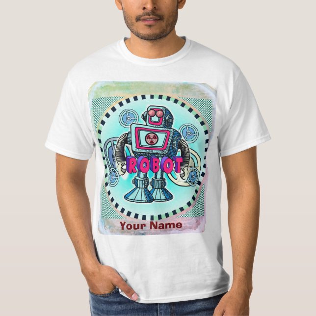 Großes Roboto T-Shirt (Vorderseite)