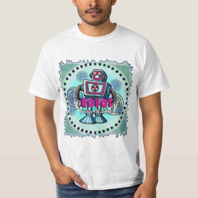 Großes Roboto T-Shirt (Vorderseite)