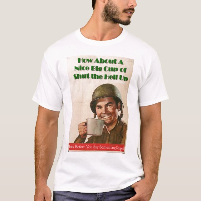 Großes Schale T-Shirt (Vorderseite)