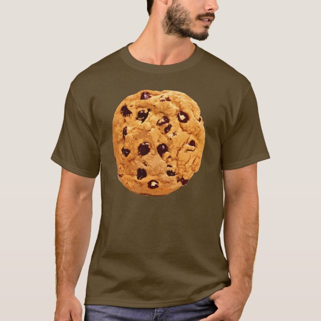 GROSSES SCHOKOLADENSPLITTER-PLÄTZCHEN T-Shirt (Vorderseite)