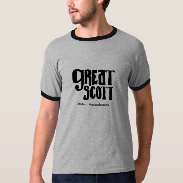 Großes Scott-LOGO T-Shirt (Vorderseite)