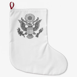 Grosses Siegel der USA (USA) Großer Weihnachtsstrumpf