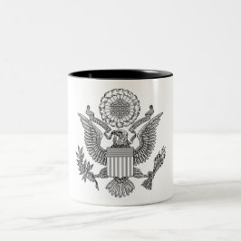 Grosses Siegel der USA (USA) Zweifarbige Tasse