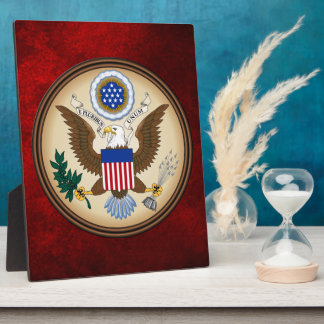 GROSSES SIEGEL DER VEREINIGTEN STAATEN FOTOPLATTE