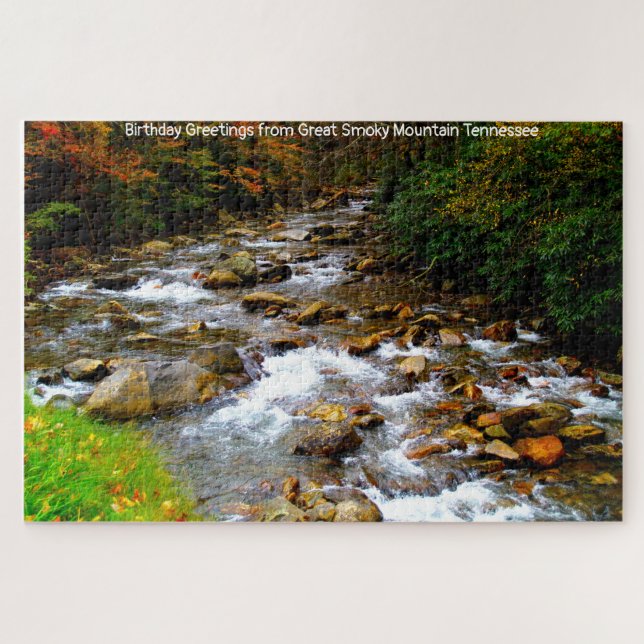 Grosses Smoky Mountain Tennessee Jigsaw Puzzle (Horizontal)