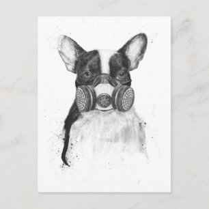 Großes Stadtleben Postkarte