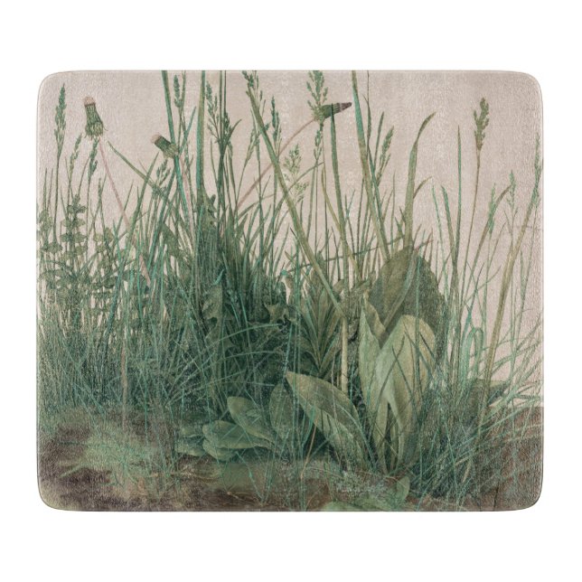 Grosses Stück Turf (von Albrecht Dürer) Schneidebrett (Vorderseite)