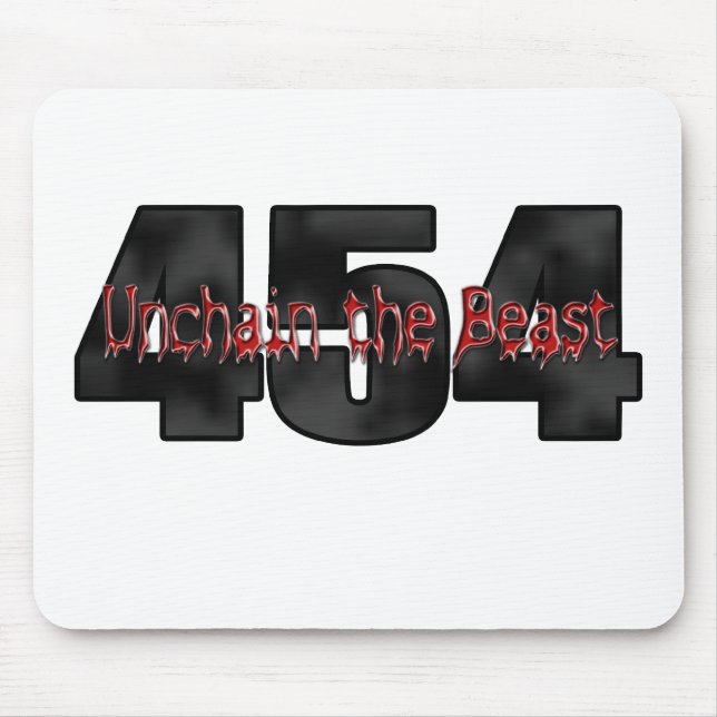 Großes Tier des Block-454 Mousepad (Vorne)