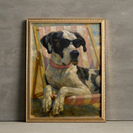 Großes Tor an der Beach Wall Art Poster Print