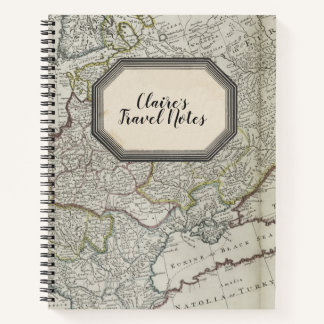 Großes Vintage-Reisebuch Notizbuch