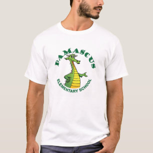 Großes vorderes Logo-weißer Entwurfs-T - Shirt D