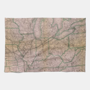 Großes Wabash System Geschirrtuch