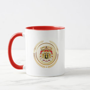 Großes Wappen von Belgien Tasse