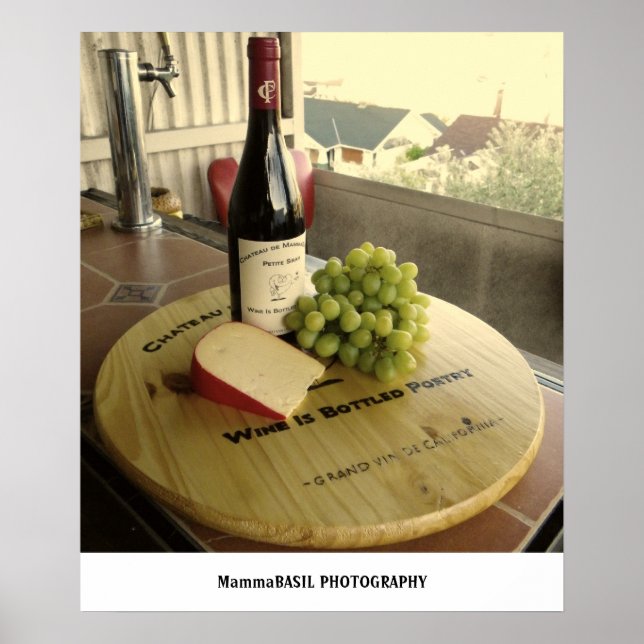 Großes Weinposter! Poster (Vorne)