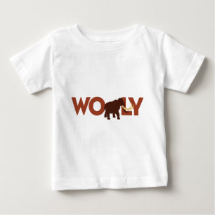 Großes Wooly Mammut Baby T-shirt