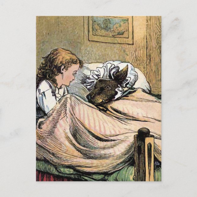 Großes Zelt der Oma Postkarte (Vorderseite)