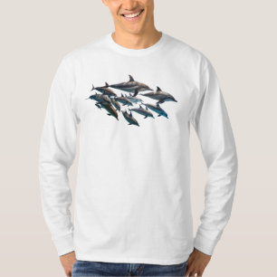 Großflossen-Delfin Langarm T-Shirt