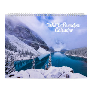 Großformat Winterparadies-Kalender Kalender