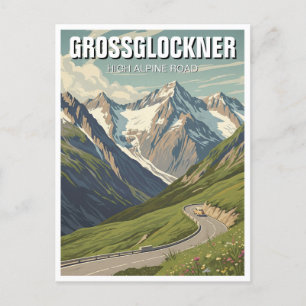 Grossglockner Hochgebirge Postkarte