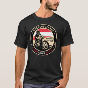 Großglockner   Österreich   Motorrad T-Shirt