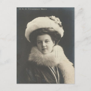 Großherzogin Marie Pavlovna, Russland #044 Postkarte
