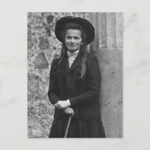 Großherzogin Olga Romanov Russland mit Zuckerrohr Postkarte