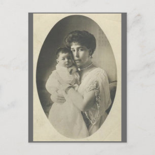 Großherzogin Viktoria Melita & Marie Romanov #258 Postkarte