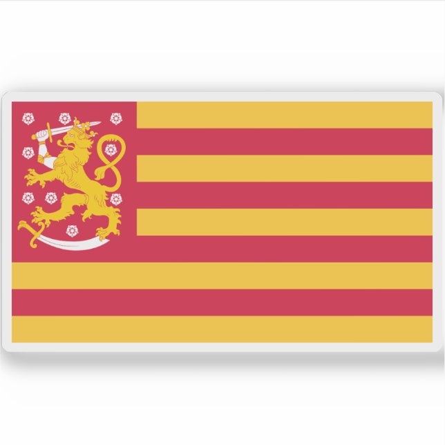 Großherzogtum Finnland (nach schwedischer Lautspre Aufkleber (Vorderseite)