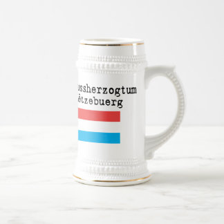 Großherzogtum von Luxemburg-Bier Stein Bierglas