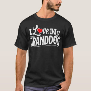 Großhund ich Liebe mein Großhund Großhund Männer G T-Shirt