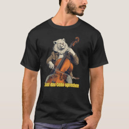 Großkatze spielt Musik T-Shirt
