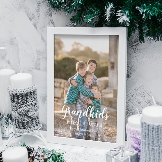 Großkinder machen das Leben großartig Feiertagspostkarte (Von Creator hochgeladen)