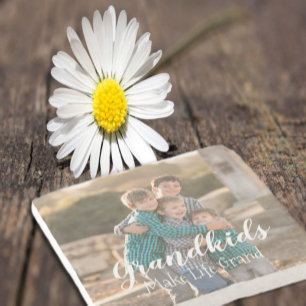 Großkinder machen das Leben großartig Steinuntersetzer